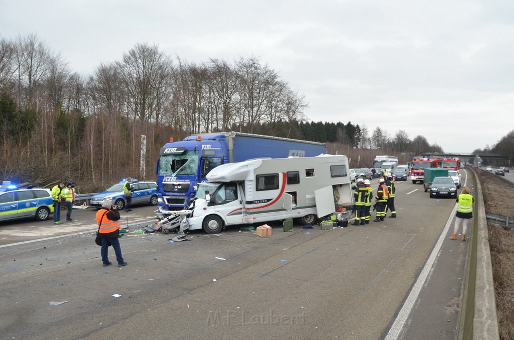 Schwerer VU A 1 Rich Saarbruecken kurz vor AK Leverkusen P039.JPG - Miklos Laubert